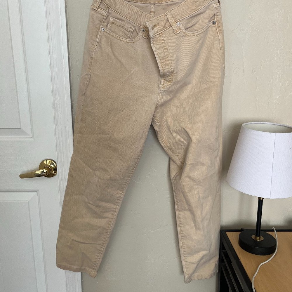 Old Navy OG High Rise Pants Tan